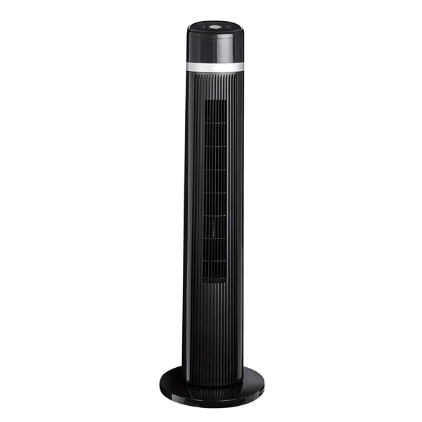 Oscillating Tower Fan With 4K UHD Wifi Night Vision Camera