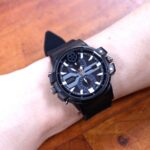 128GB Durable Metal Black Dress Wrist Watch With 2K HD Camera