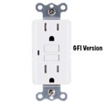 Functional Hardwired Outlet Receptacle Plug With Wifi 1080P HD Camera