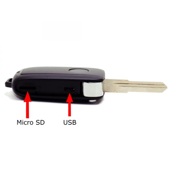 720P HD Car Keychain Fob Remote Nanny Spy Hidden Wifi Camera