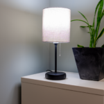 Functional Contemporary Lamp With 4K UHD Wifi Camera