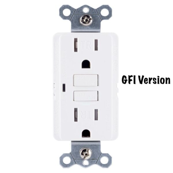 Functional Hardwired Receptacle Outlet Plug With Wifi 4K UHD Camera