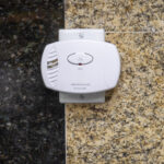 Carbon Monoxide Alarm Detector With 4K UHD Wifi Camera