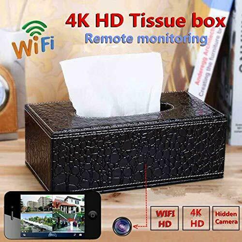 Fully Functional Tissue Box With 4K UHD Wifi Camera