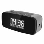 Night Vision Miniature Alarm Clock With 1080P HD Wifi Camera