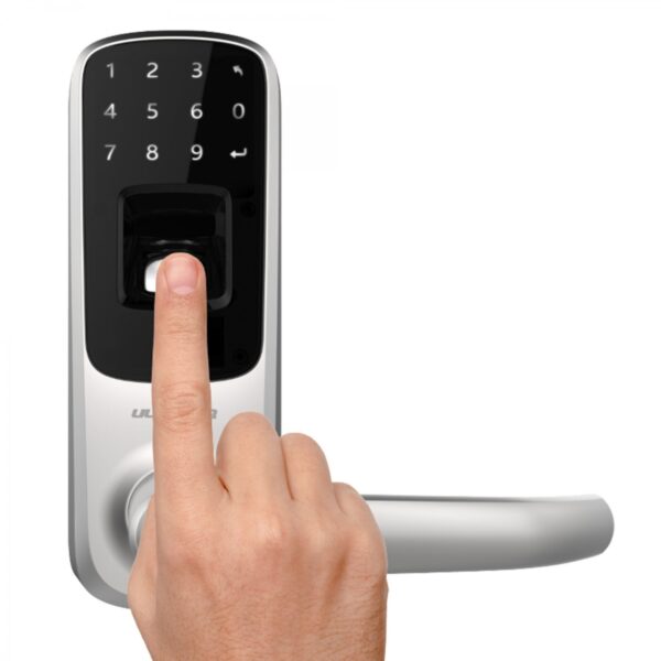 Ultraloq UL3 Fingerprint Touchscreen Keyless Smart Door Lock Satin Nickel