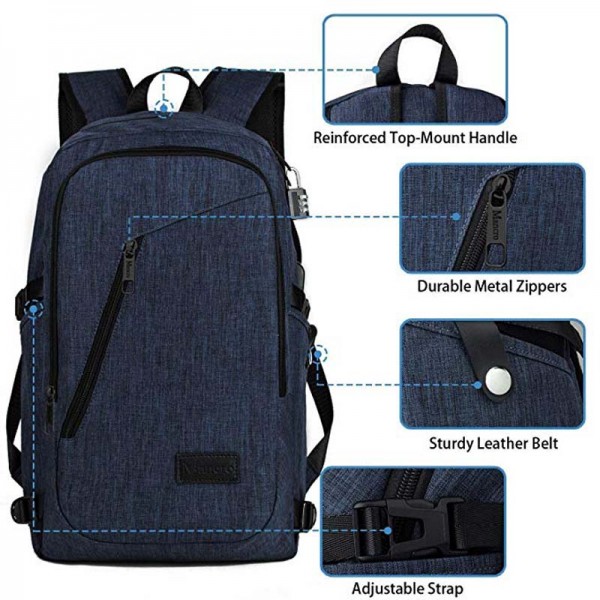 Bulletproof 11" X 14" Armored Level IIIA Ballistic Travel Laptop Backpack (Blue)