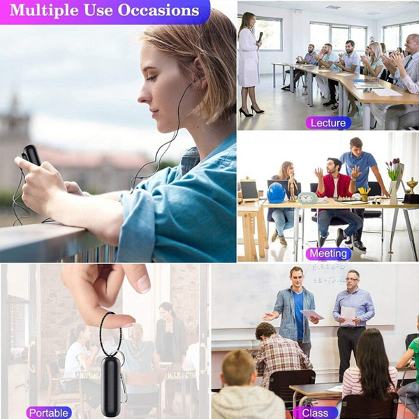 Magnetic 500 Hour Voice Activated Water Proof Recorder
