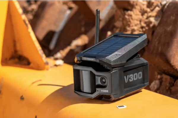 Vosker V300 4G LTE Solar Powered Construction Wireless Security Camera
