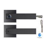 Wifi Bluetooth Fingerprint Smart Door Lock Lever Handle